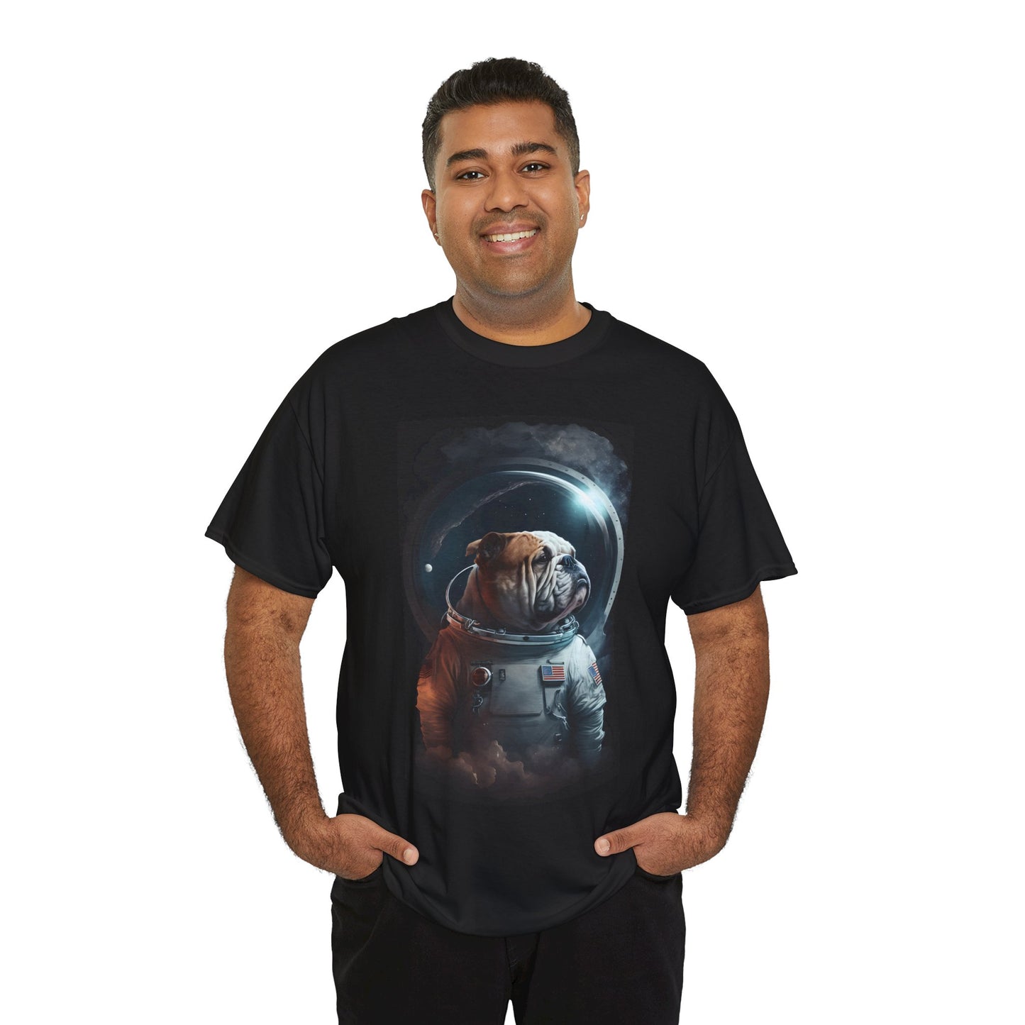 Ethereal Bulldog Astronaut Tshirt