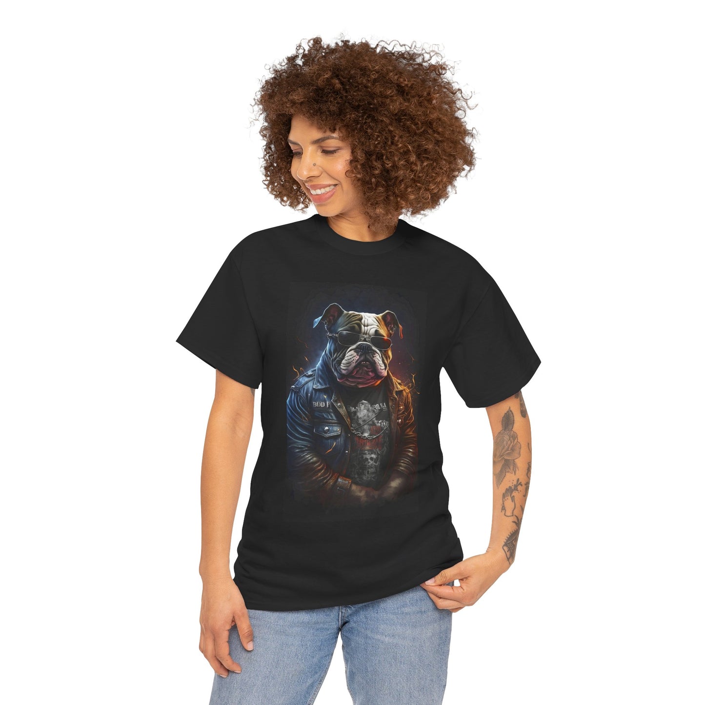 Rev Up Your Style with Bulldog Biker Swagger!
