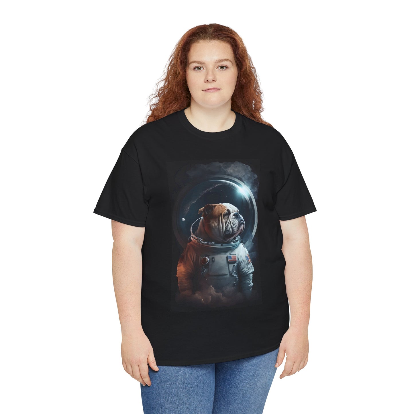 Ethereal Bulldog Astronaut Tshirt