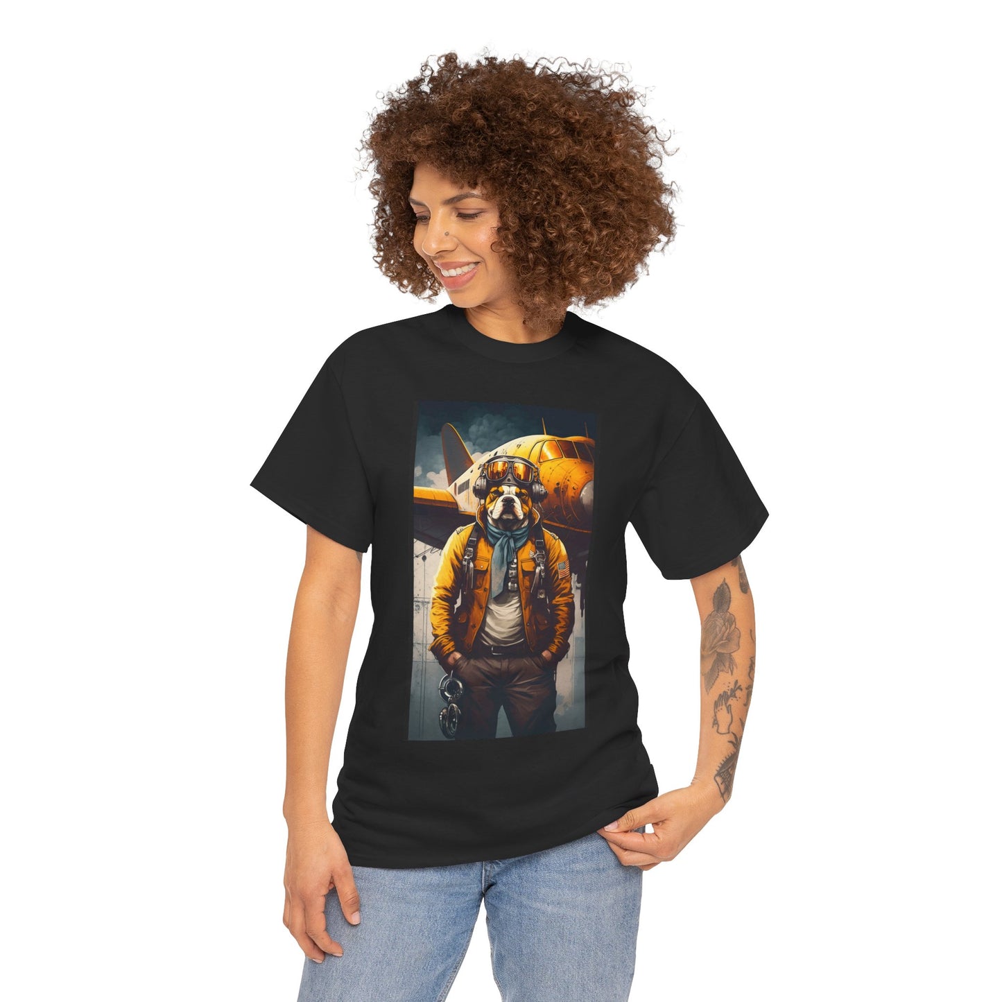 Ready for Takeoff: Bulldog Aviator Tee!