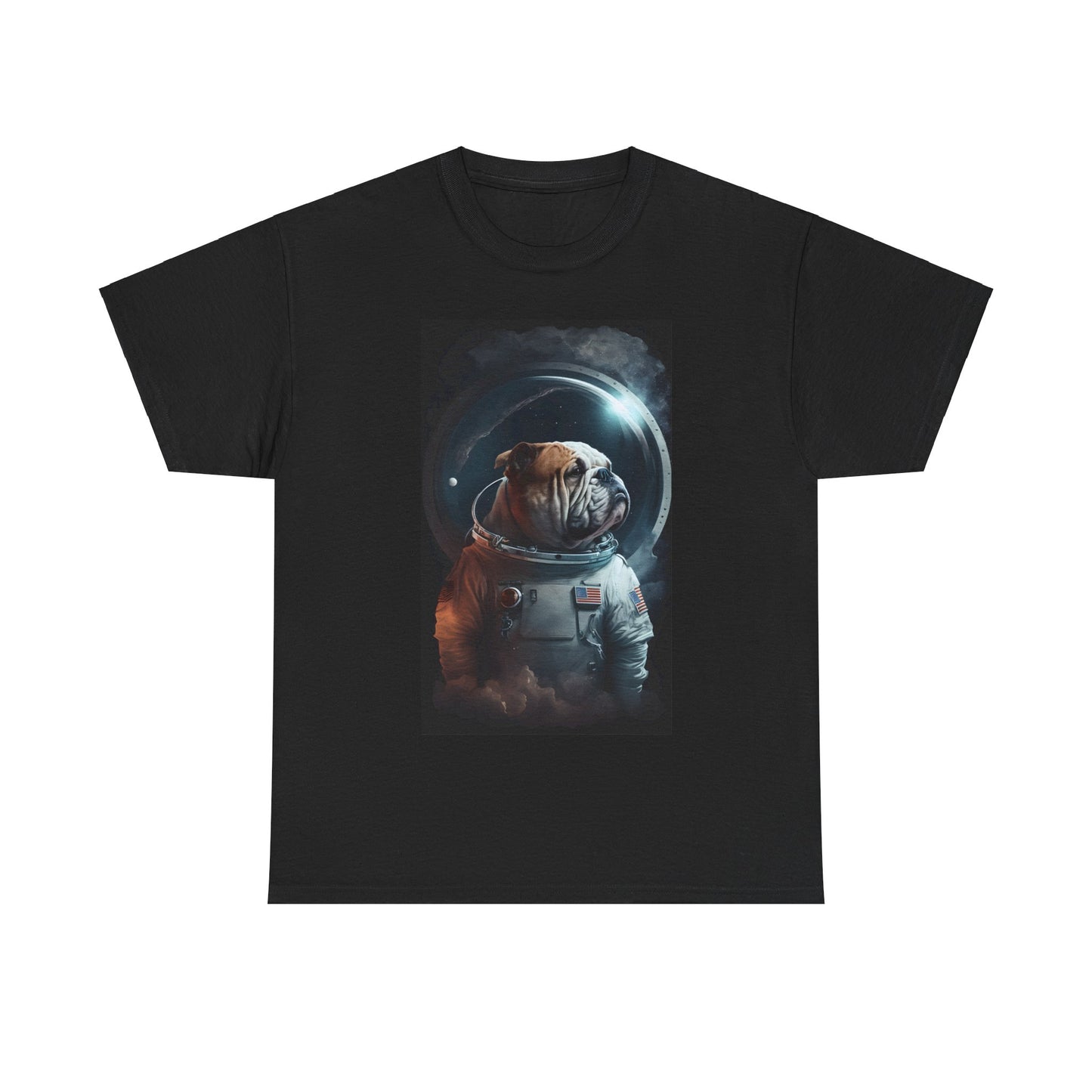 Ethereal Bulldog Astronaut Tshirt