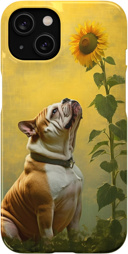 Bulldog and Sunflower Symphony