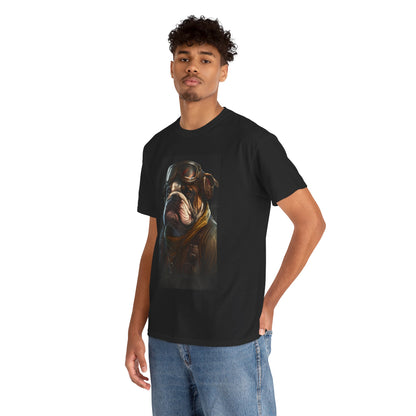 Soar high with this Rugged Bulldog Aviator TShirt