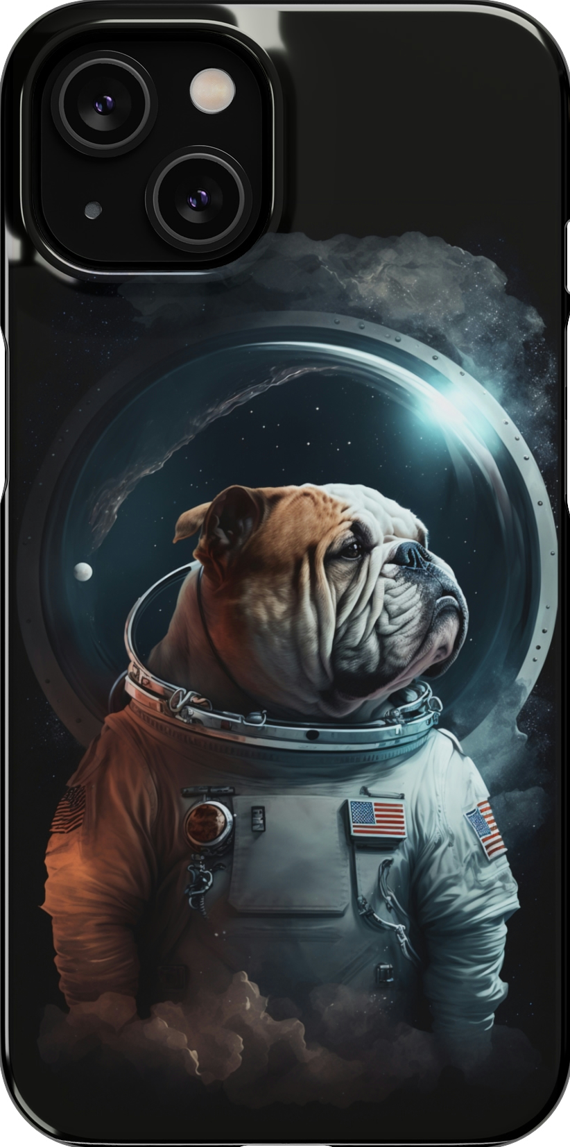 Ethereal Bulldog Astronaut