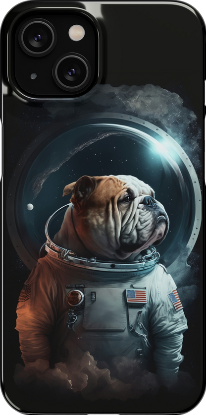 Ethereal Bulldog Astronaut