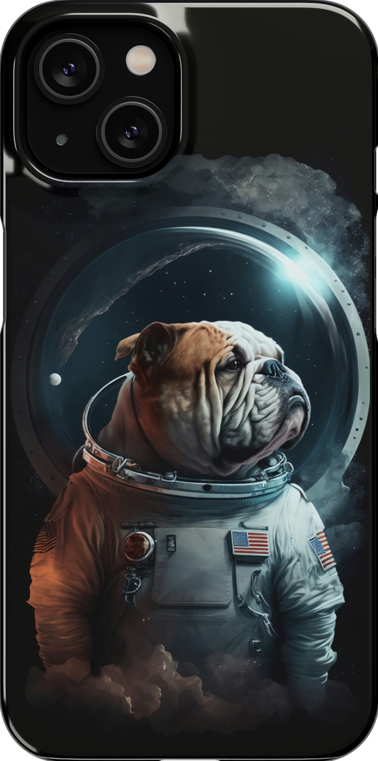 Ethereal Bulldog Astronaut