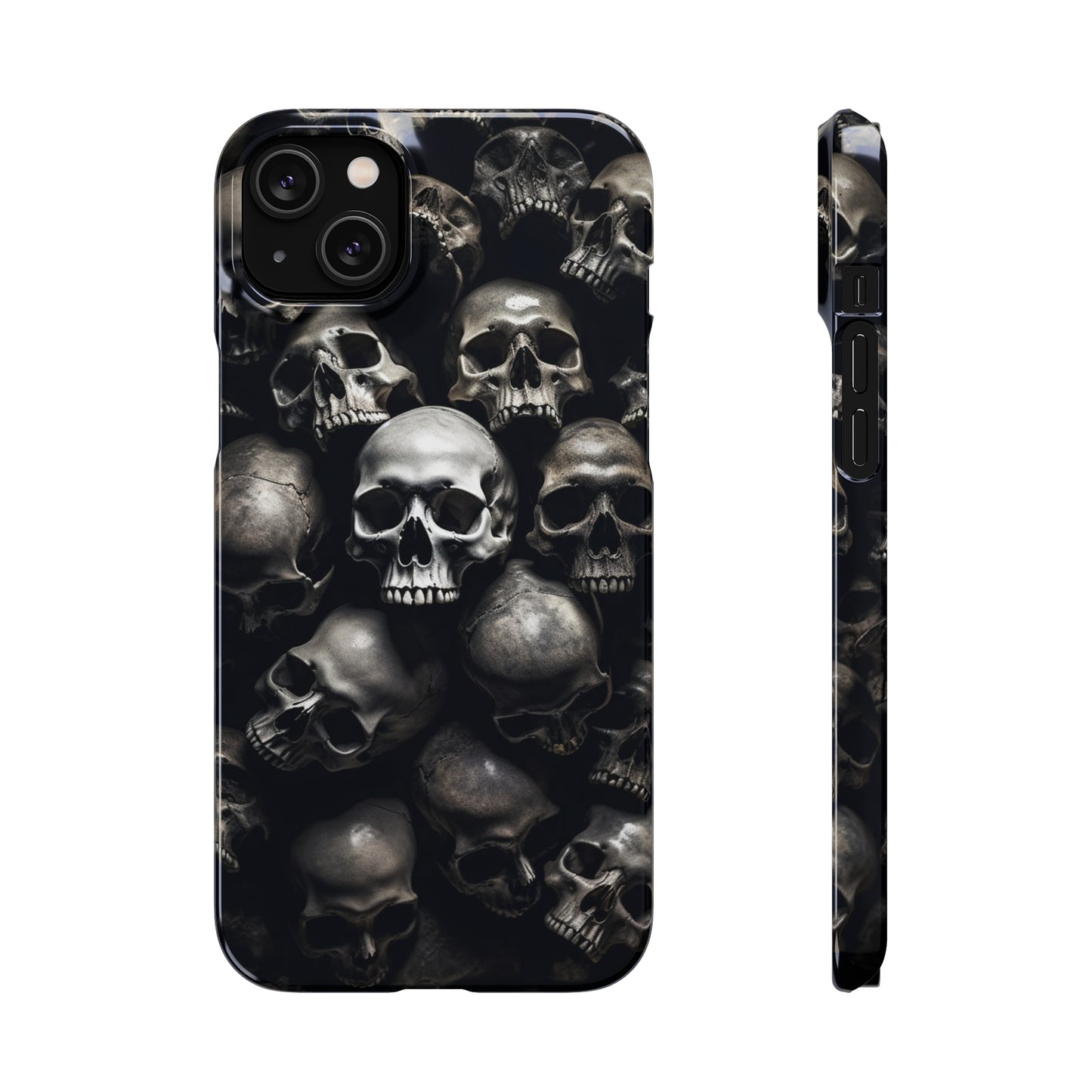 Eerie Skulls - Unleash Sinister Style on Your Device