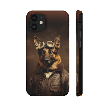 German Shepherd Aviator with Attitude!