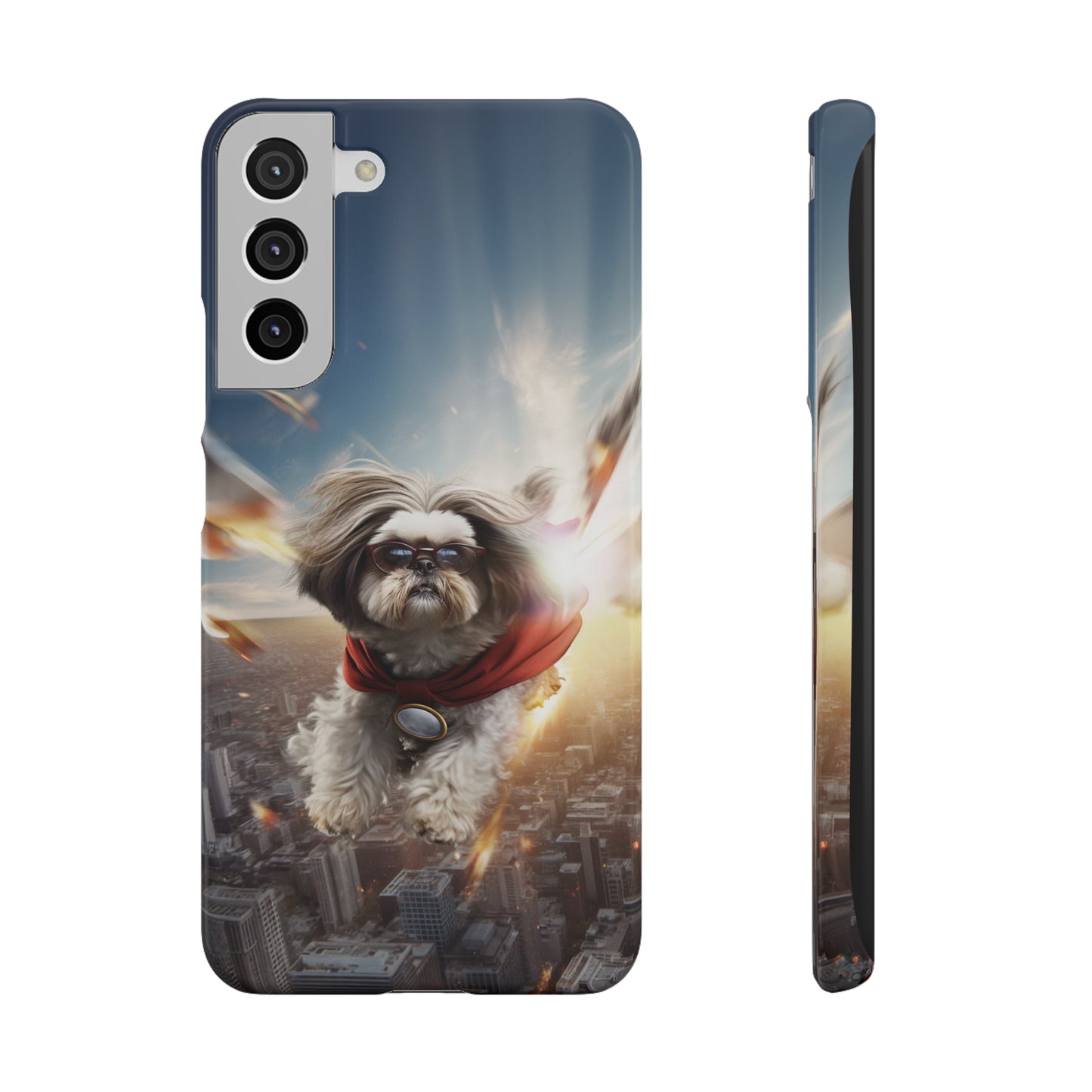 Superhero Shih Tzu In Action