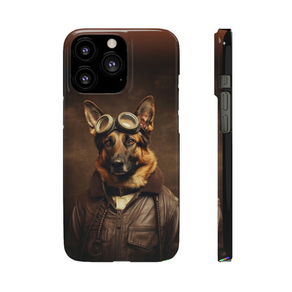 German Shepherd Aviator with Attitude!