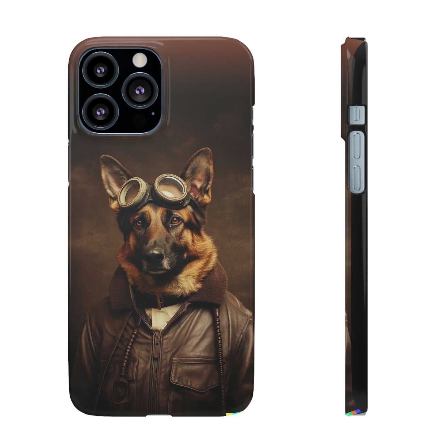 German Shepherd Aviator with Attitude!