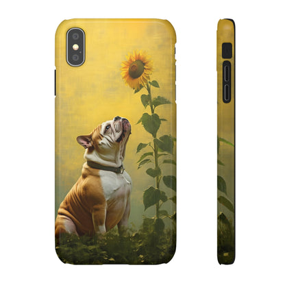 Bulldog and Sunflower Symphony