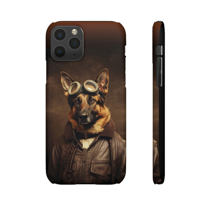 German Shepherd Aviator with Attitude!