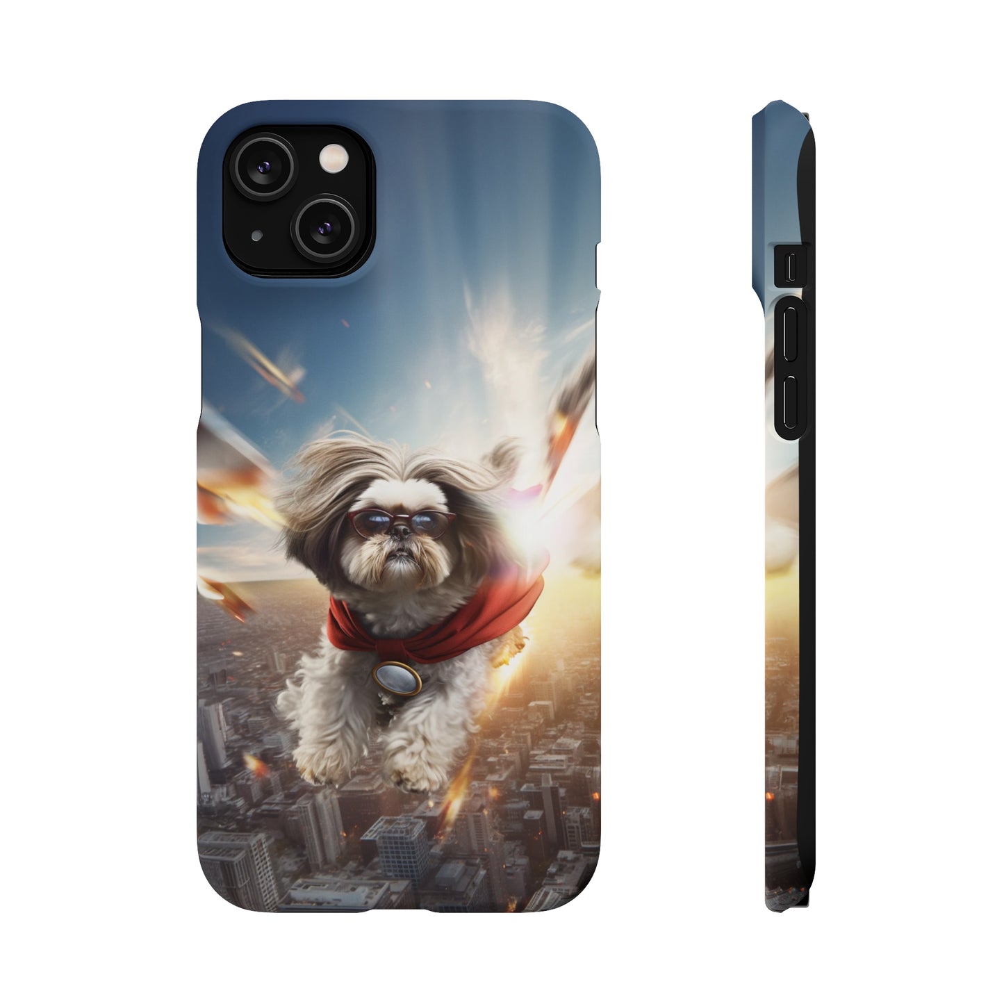 Superhero Shih Tzu In Action