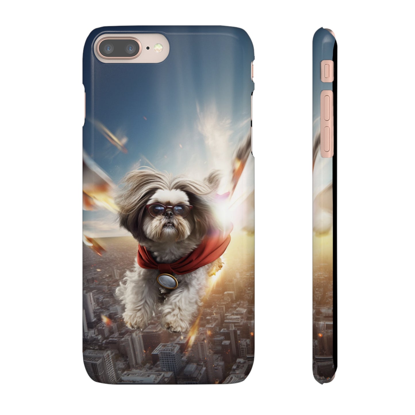 Superhero Shih Tzu In Action