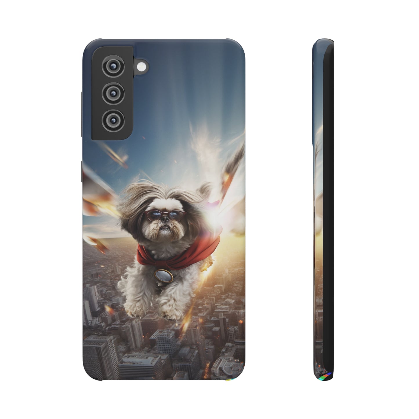 Superhero Shih Tzu In Action