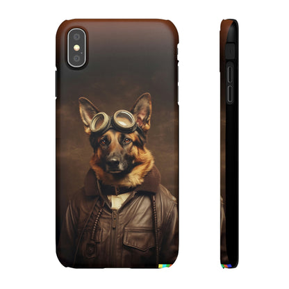 German Shepherd Aviator with Attitude!