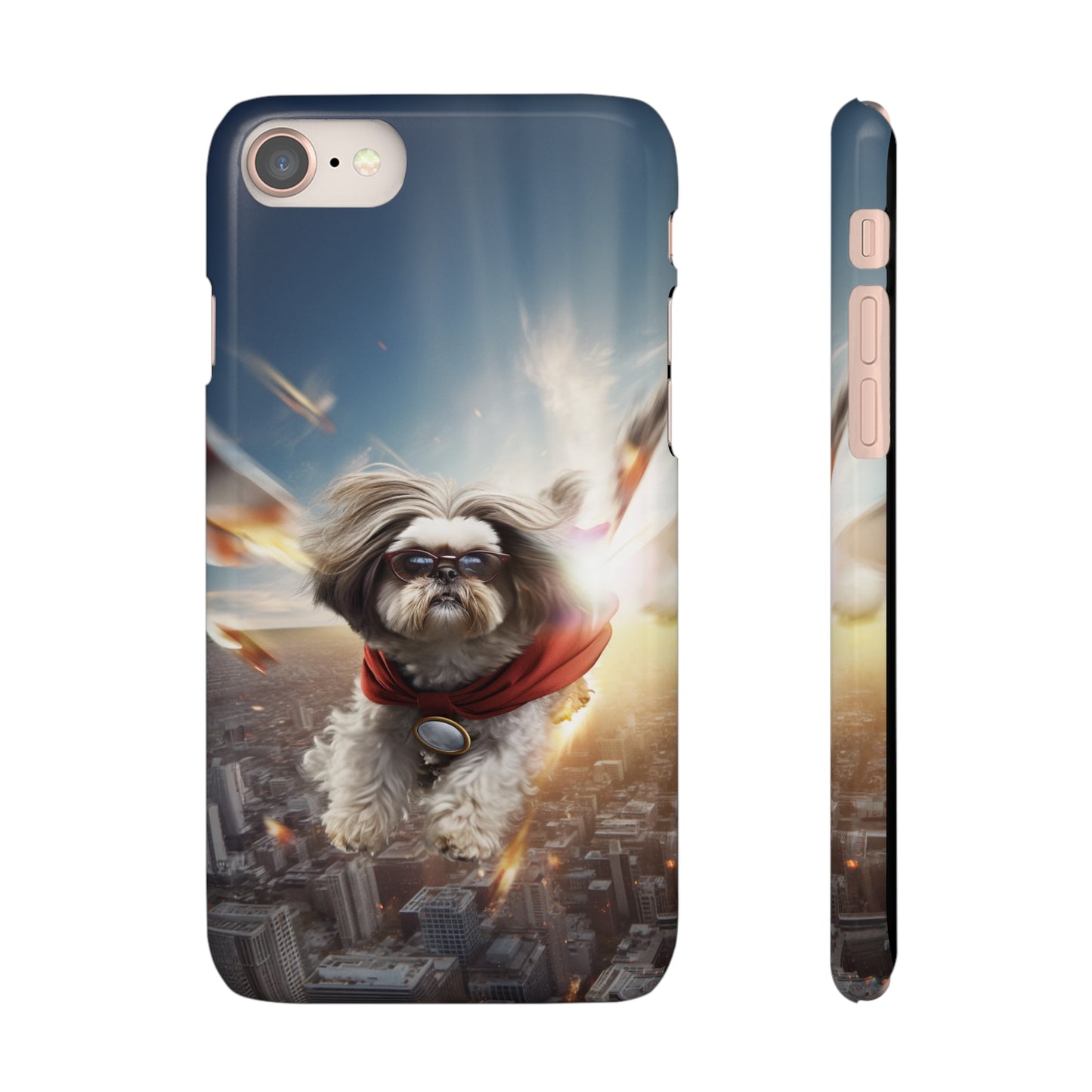 Superhero Shih Tzu In Action