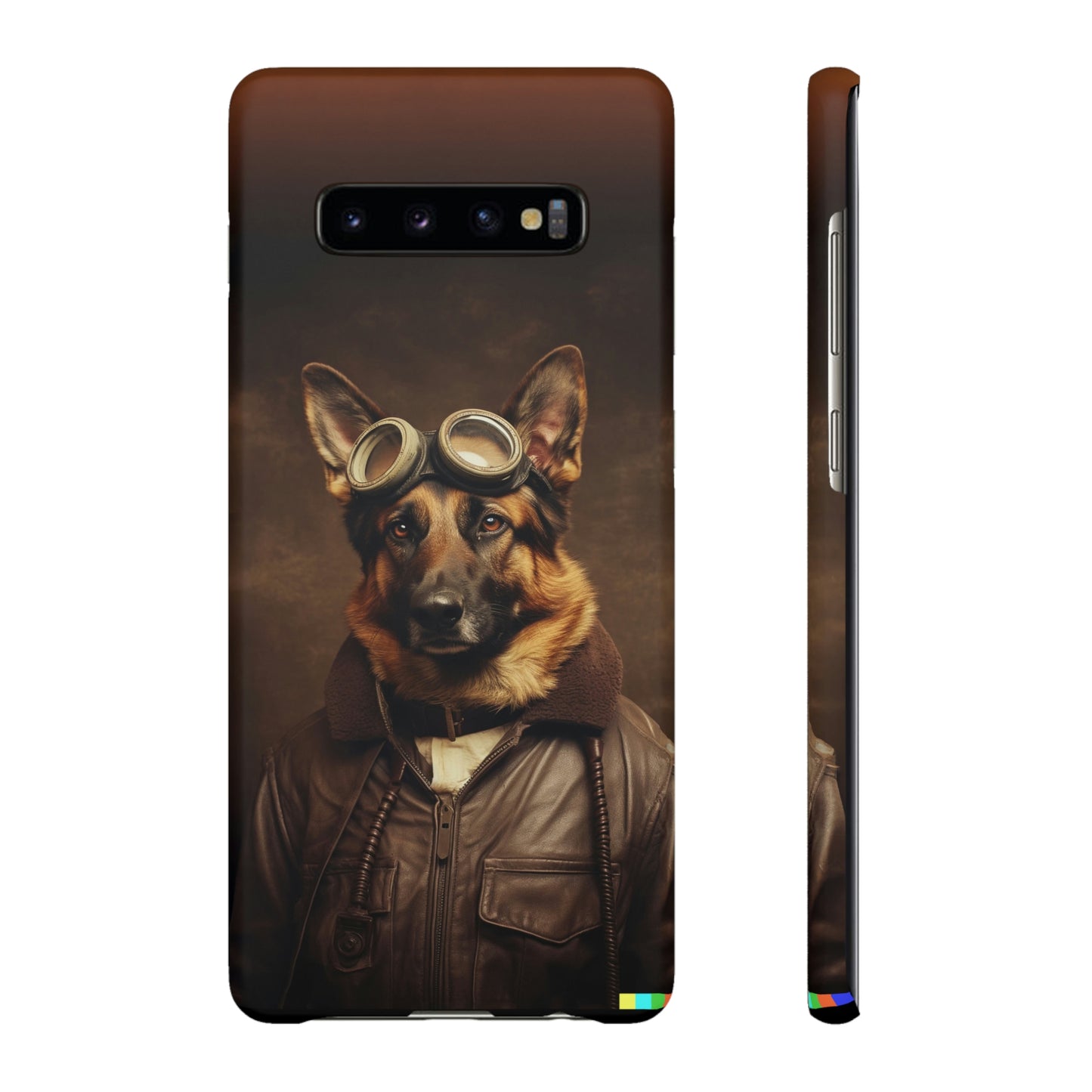 German Shepherd Aviator with Attitude!