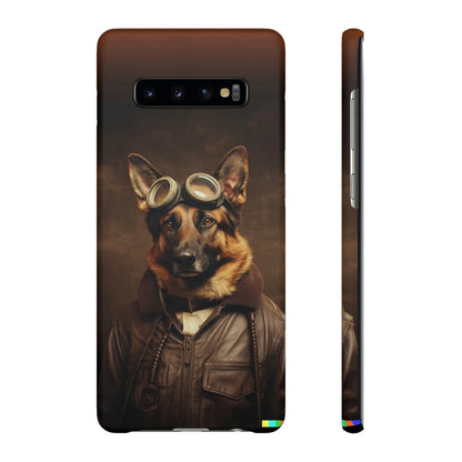 German Shepherd Aviator with Attitude!