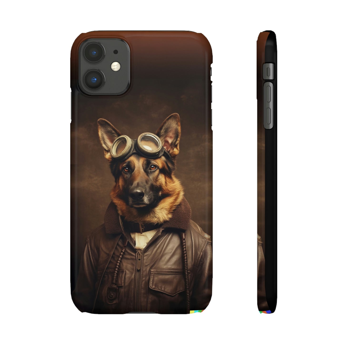 German Shepherd Aviator with Attitude!