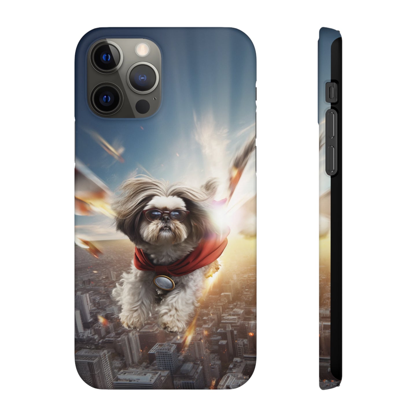 Superhero Shih Tzu In Action