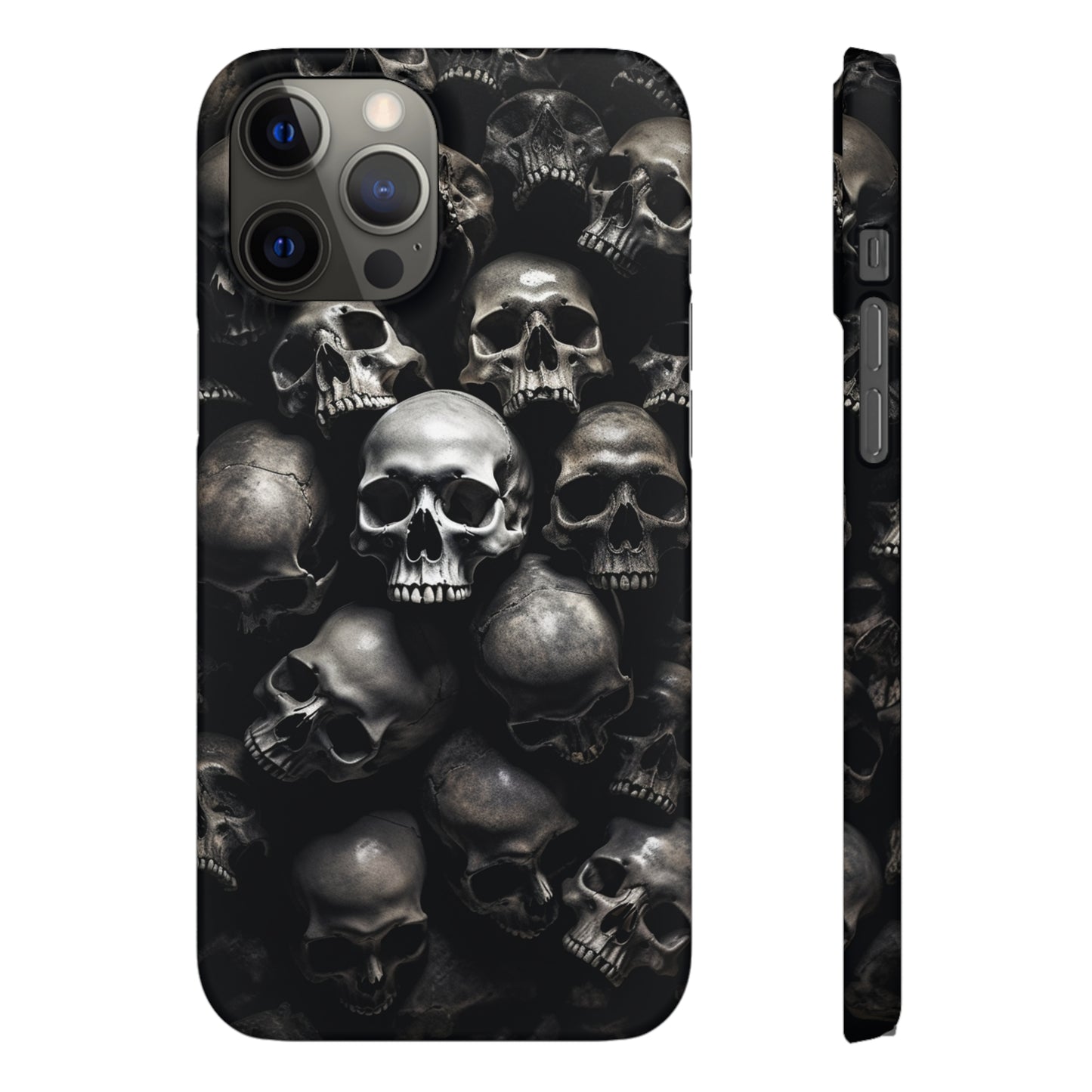 Eerie Skulls - Unleash Sinister Style on Your Device