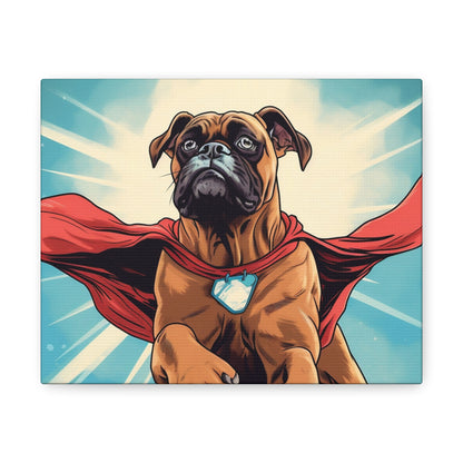 Boxer Avenger Wall Canvas