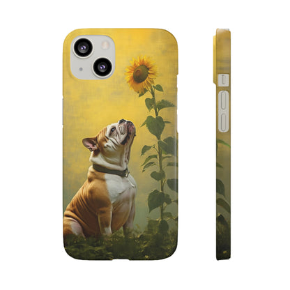 Bulldog and Sunflower Symphony