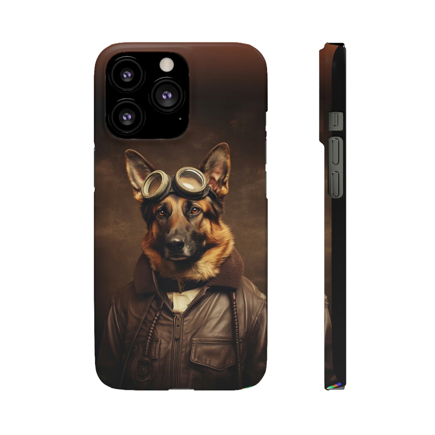 German Shepherd Aviator with Attitude!