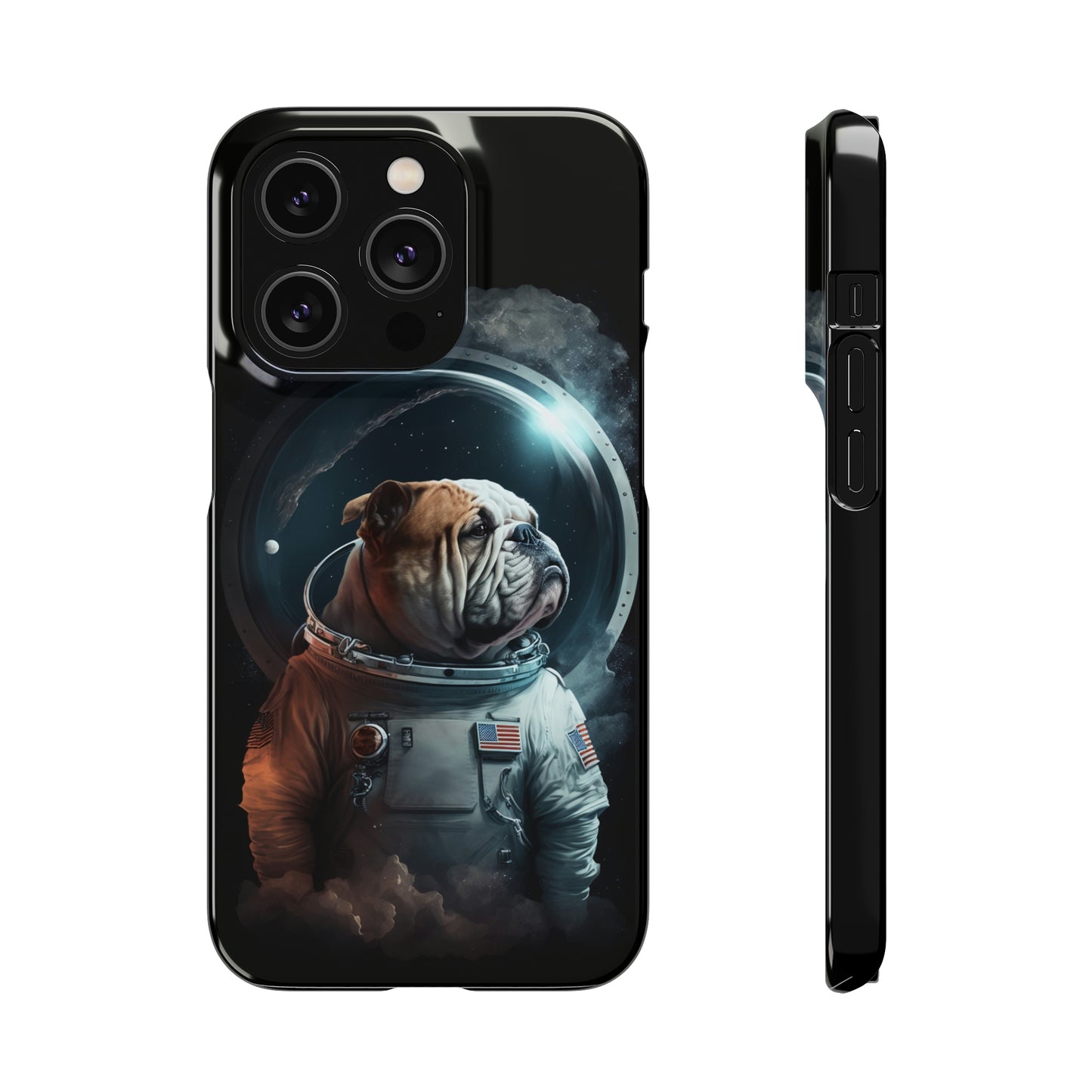 Ethereal Bulldog Astronaut