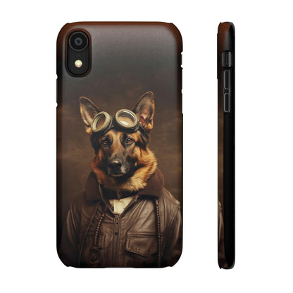 German Shepherd Aviator with Attitude!