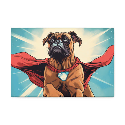 Boxer Avenger Wall Canvas
