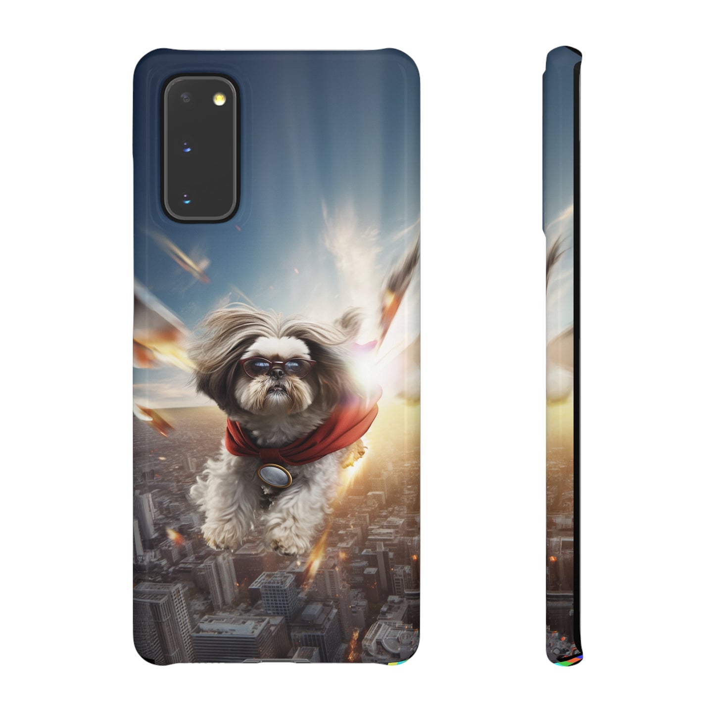 Superhero Shih Tzu In Action