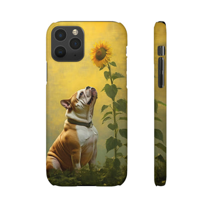 Bulldog and Sunflower Symphony