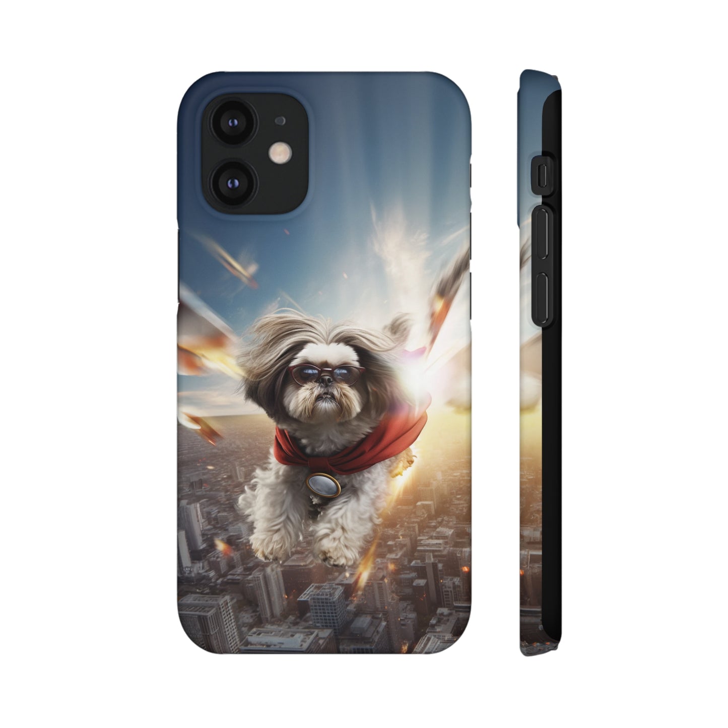 Superhero Shih Tzu In Action
