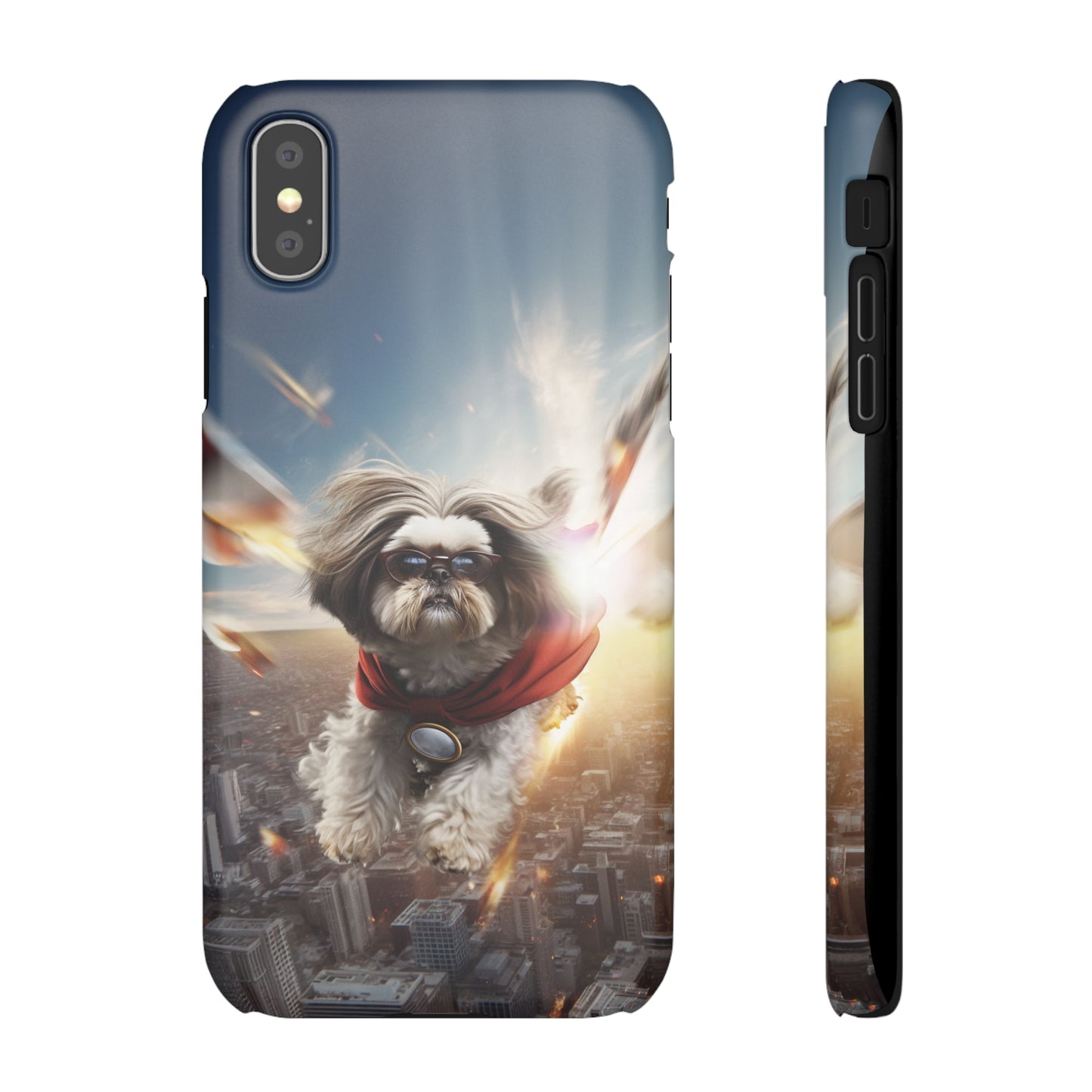 Superhero Shih Tzu In Action