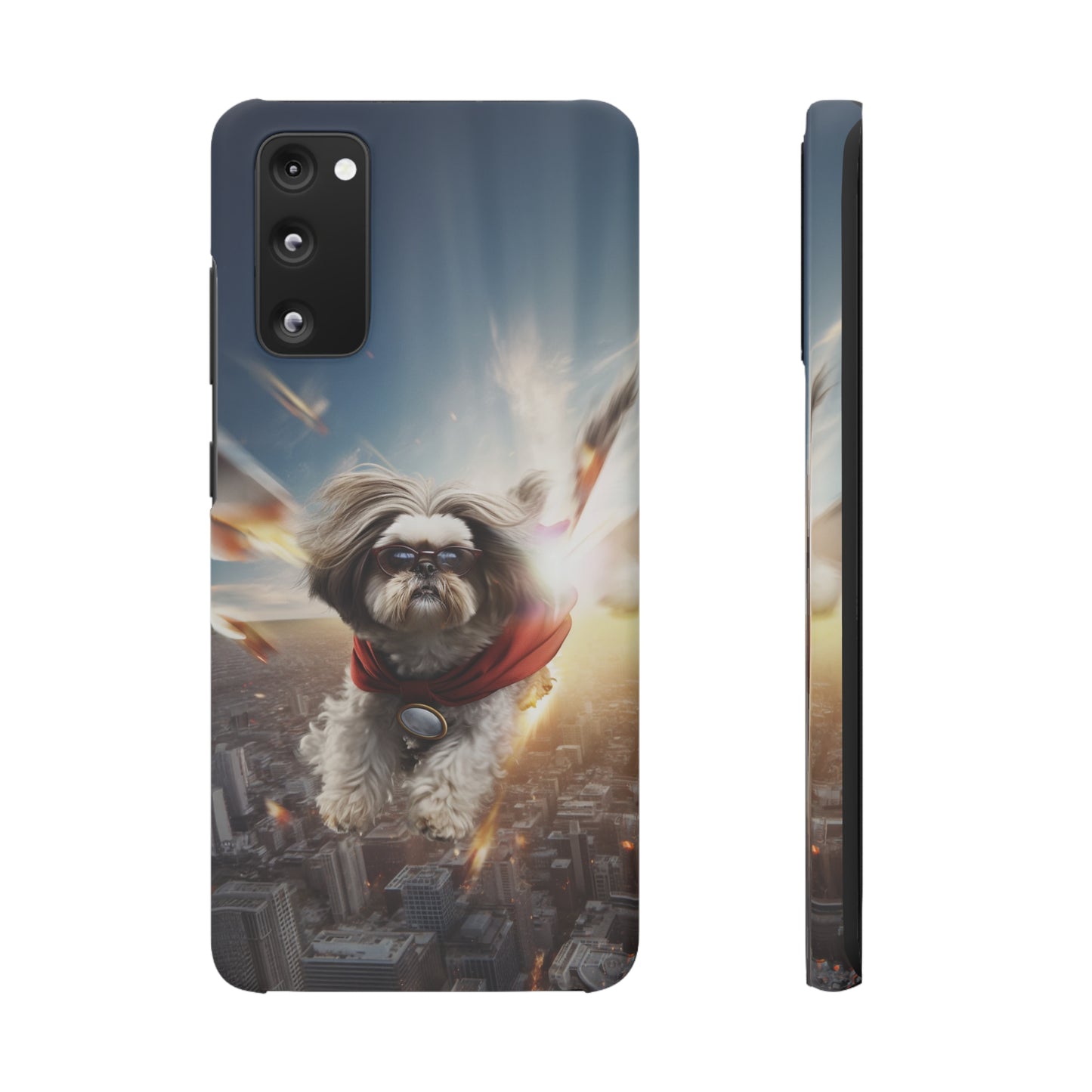 Superhero Shih Tzu In Action