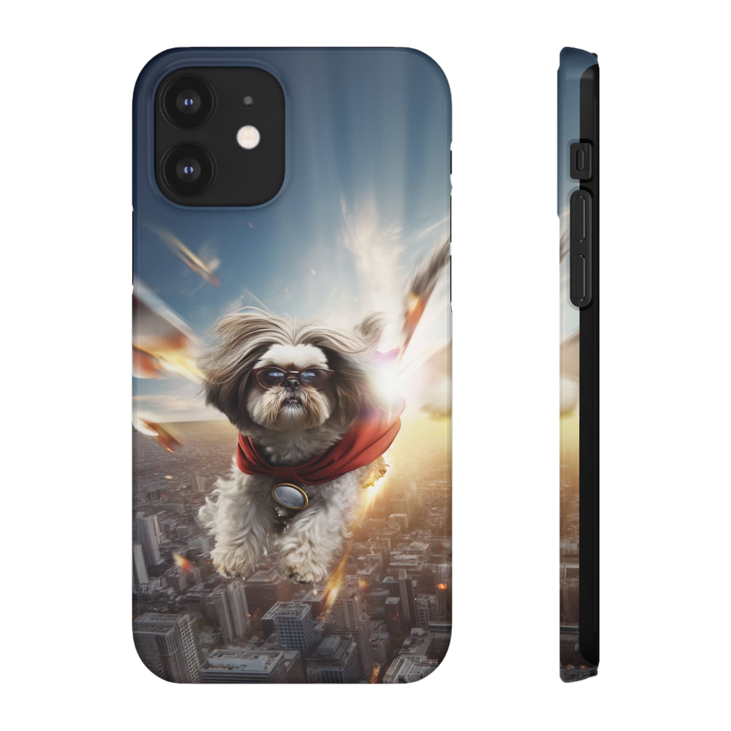 Superhero Shih Tzu In Action