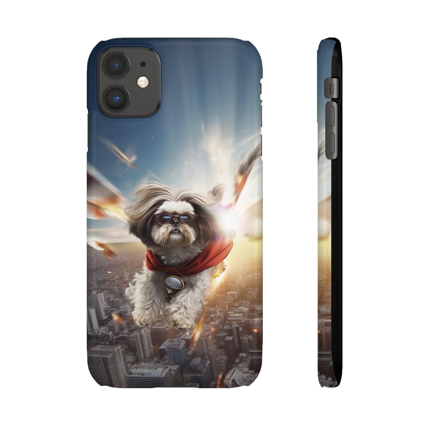 Superhero Shih Tzu In Action