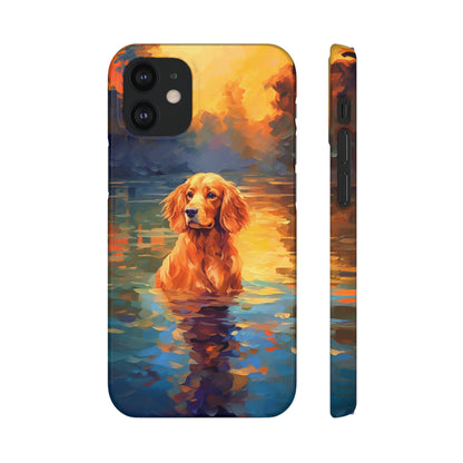 English Cocker Spaniel Splashing Serenade