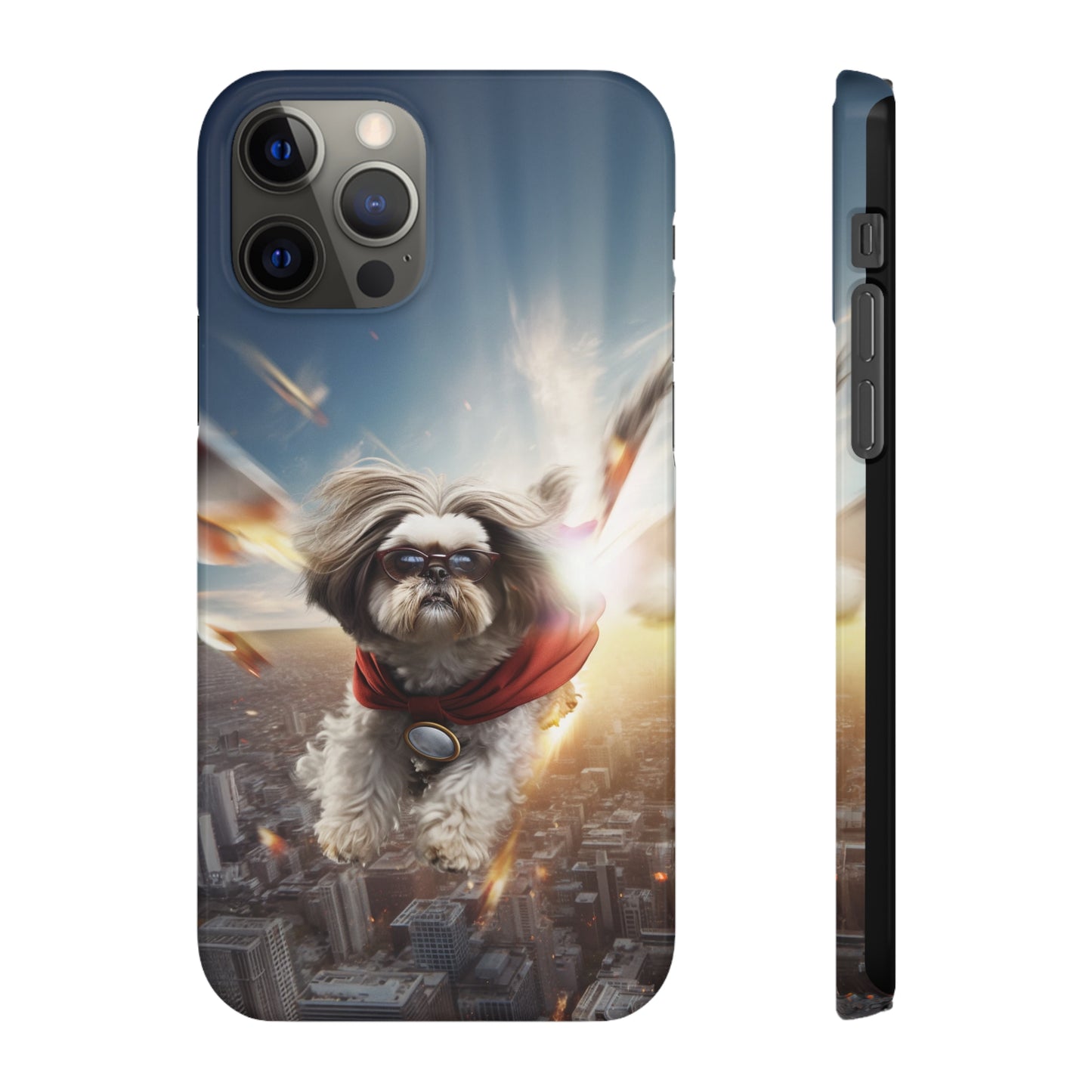 Superhero Shih Tzu In Action