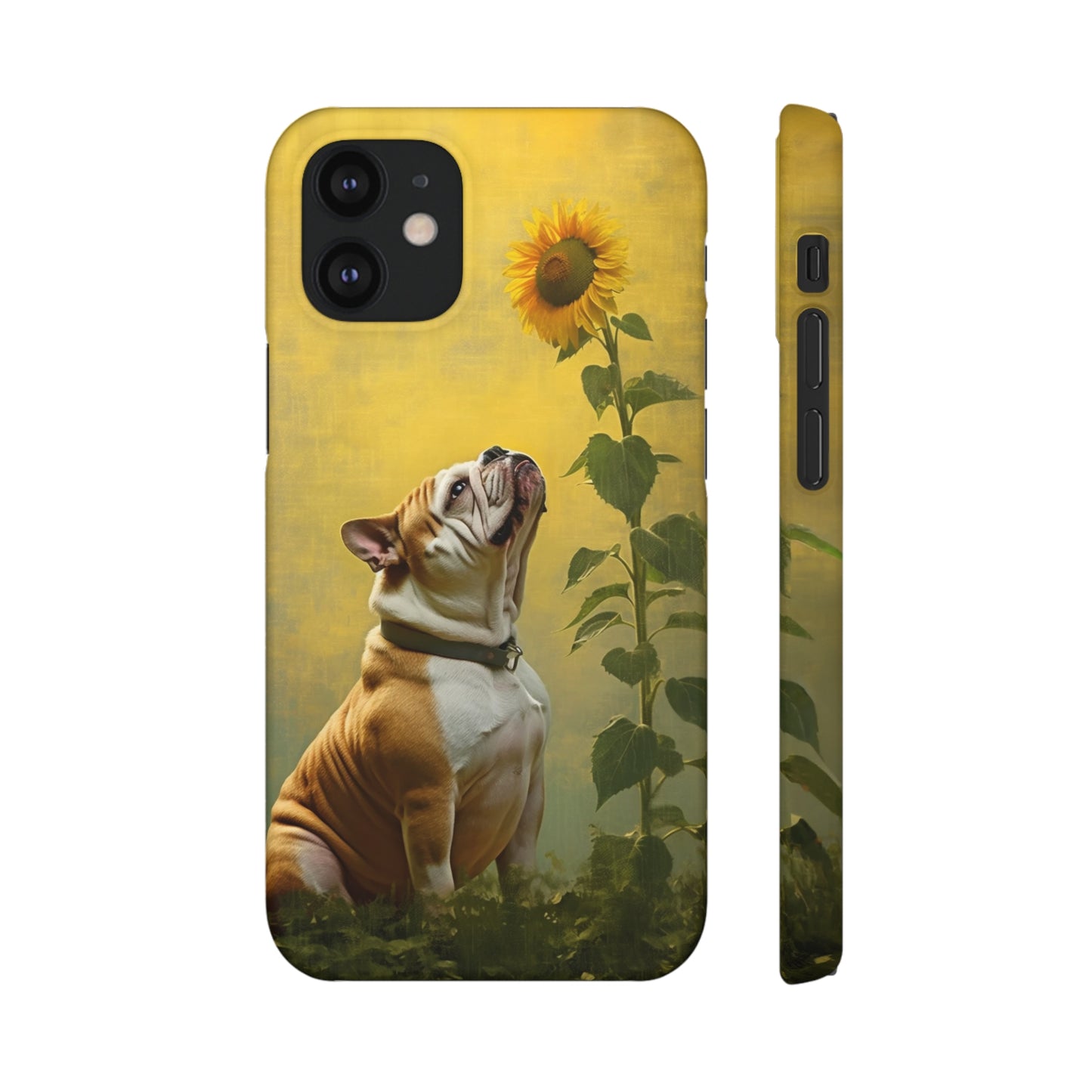 Bulldog and Sunflower Symphony