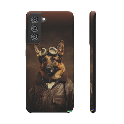 German Shepherd Aviator with Attitude!