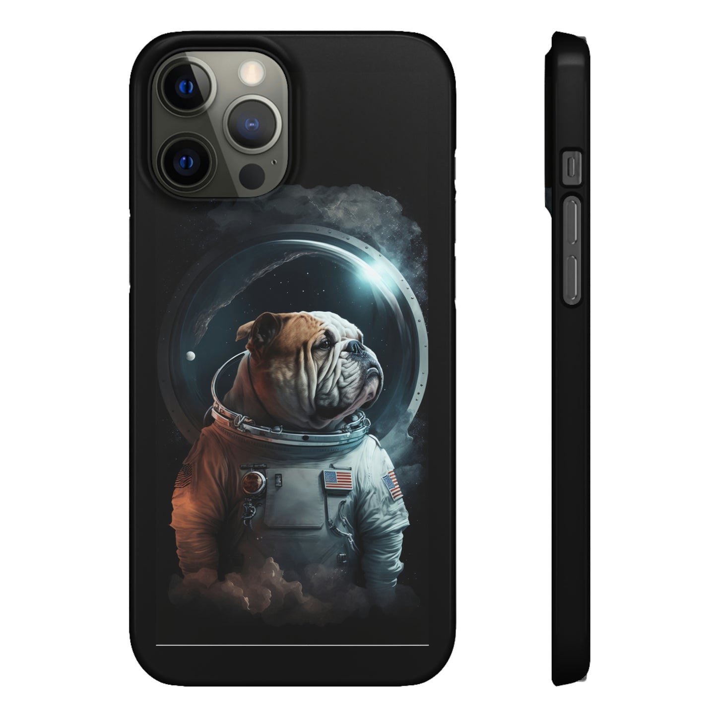 Ethereal Bulldog Astronaut