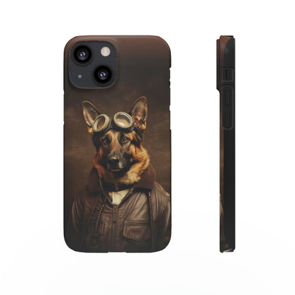 German Shepherd Aviator with Attitude!