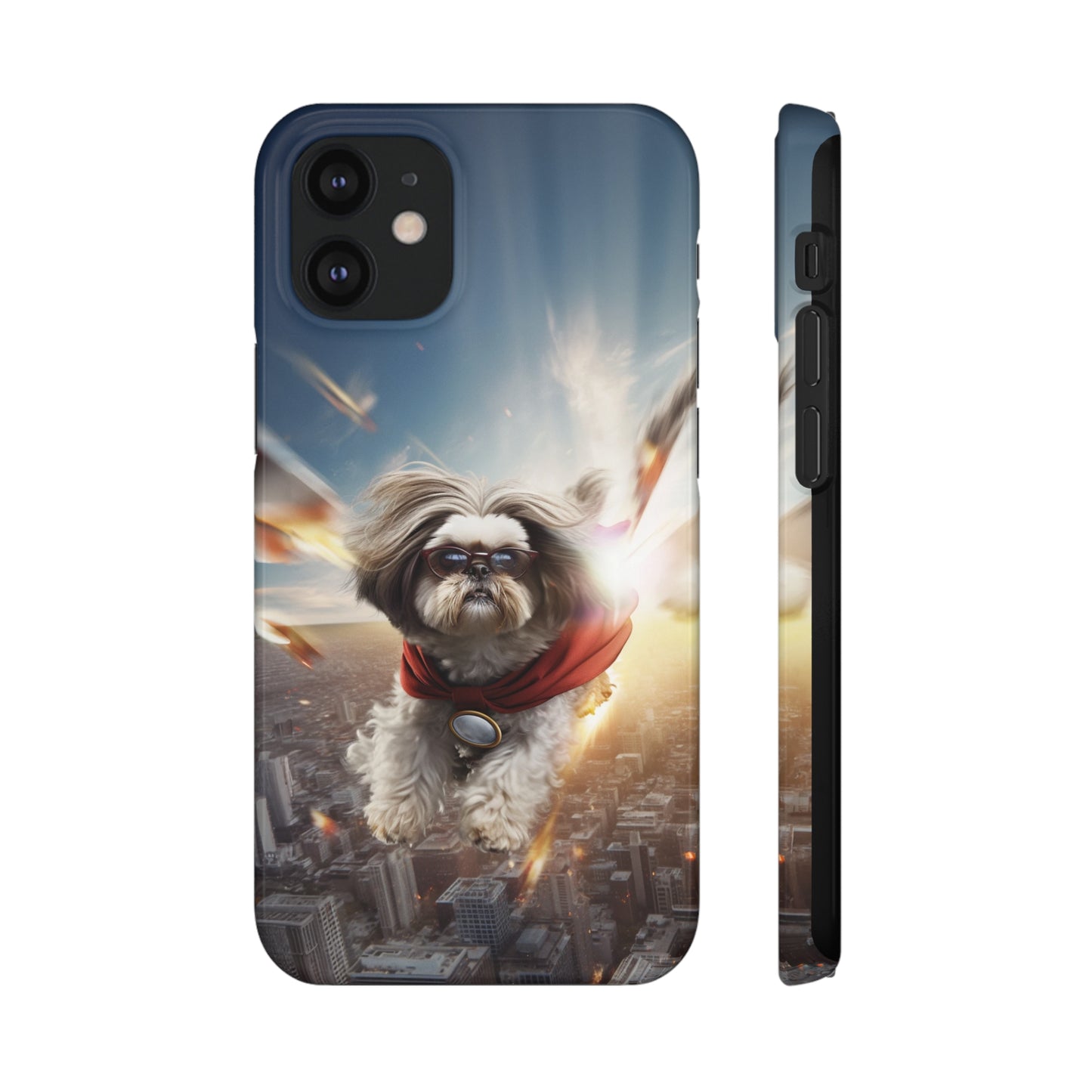Superhero Shih Tzu In Action