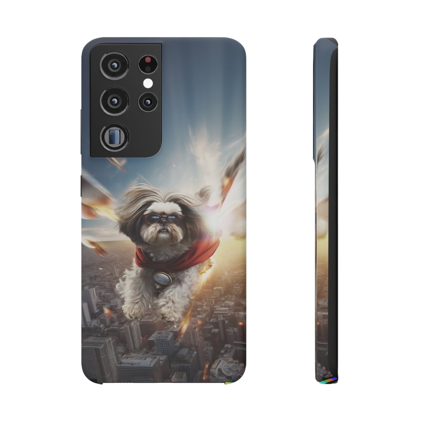 Superhero Shih Tzu In Action