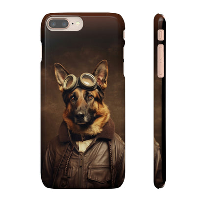 German Shepherd Aviator with Attitude!