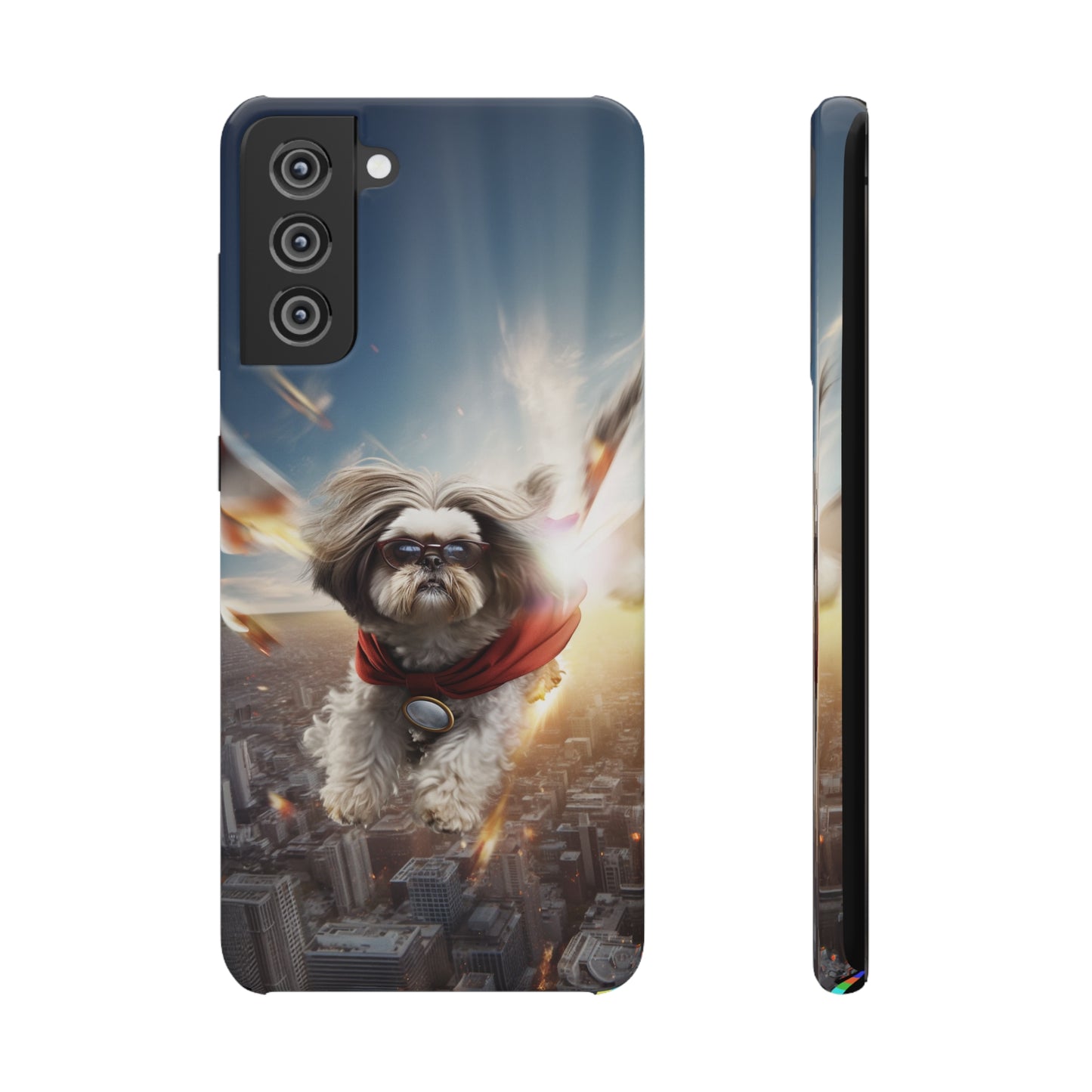 Superhero Shih Tzu In Action